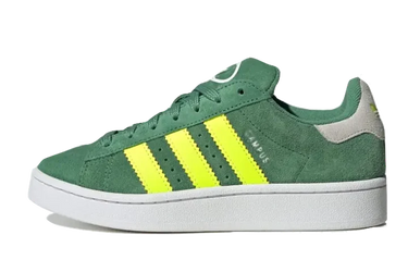 Adidas Campus 00S Green Solar Yellow