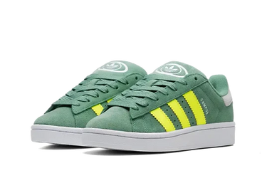 Adidas Campus 00S Green Solar Yellow