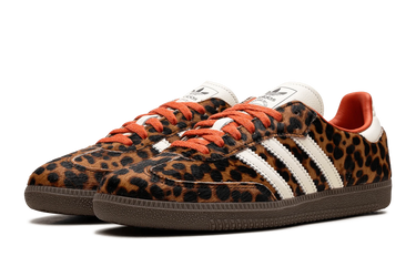 Adidas Samba OG Preloved Red Leopard